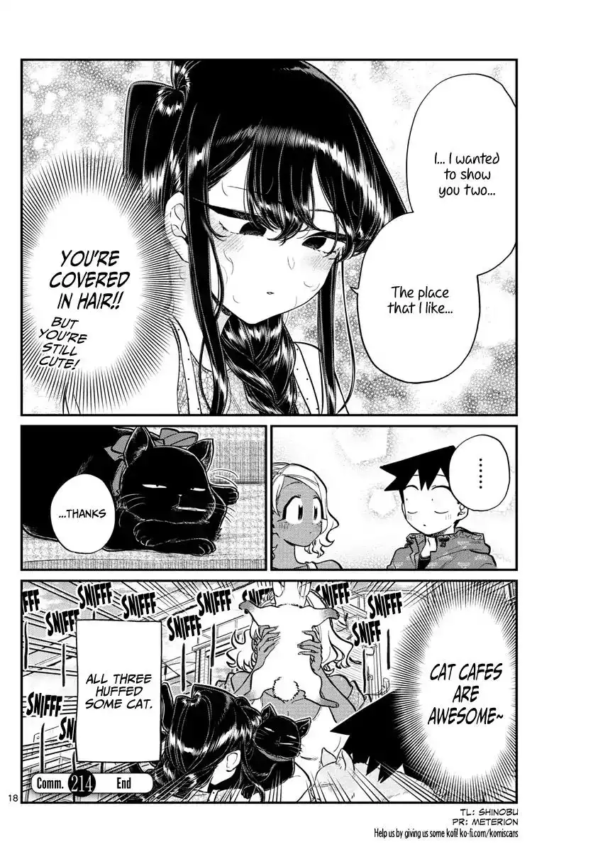 Komi-san wa Komyushou Desu Chapter 214 19